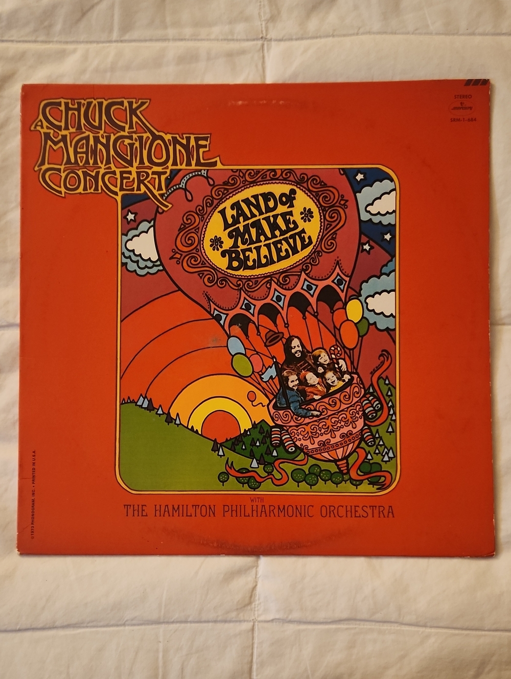 Concert: Land of Make Believe - Orange Album Cover NEVER PLAYED HIDDEN GEM!